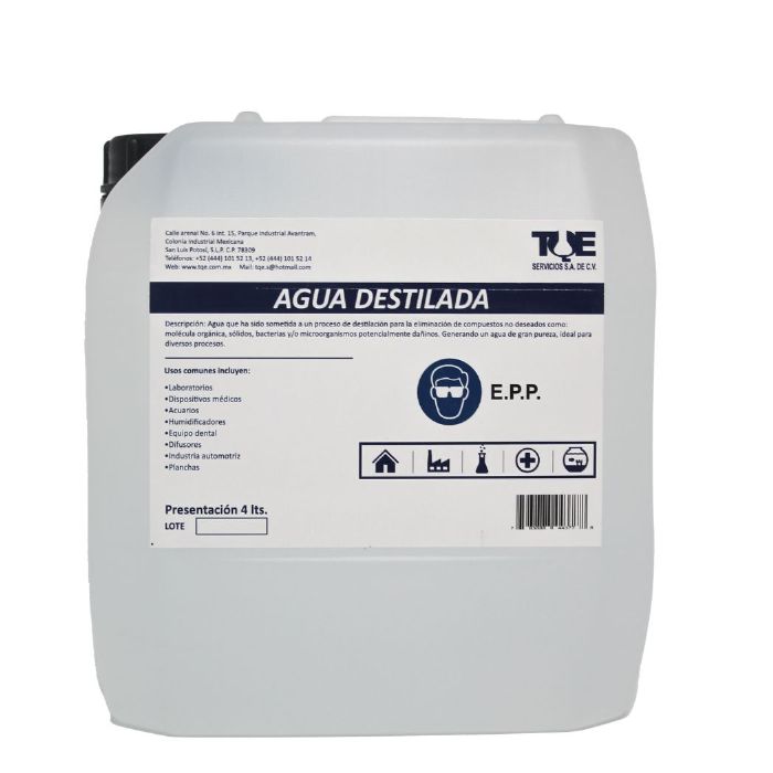 Agua Destilada